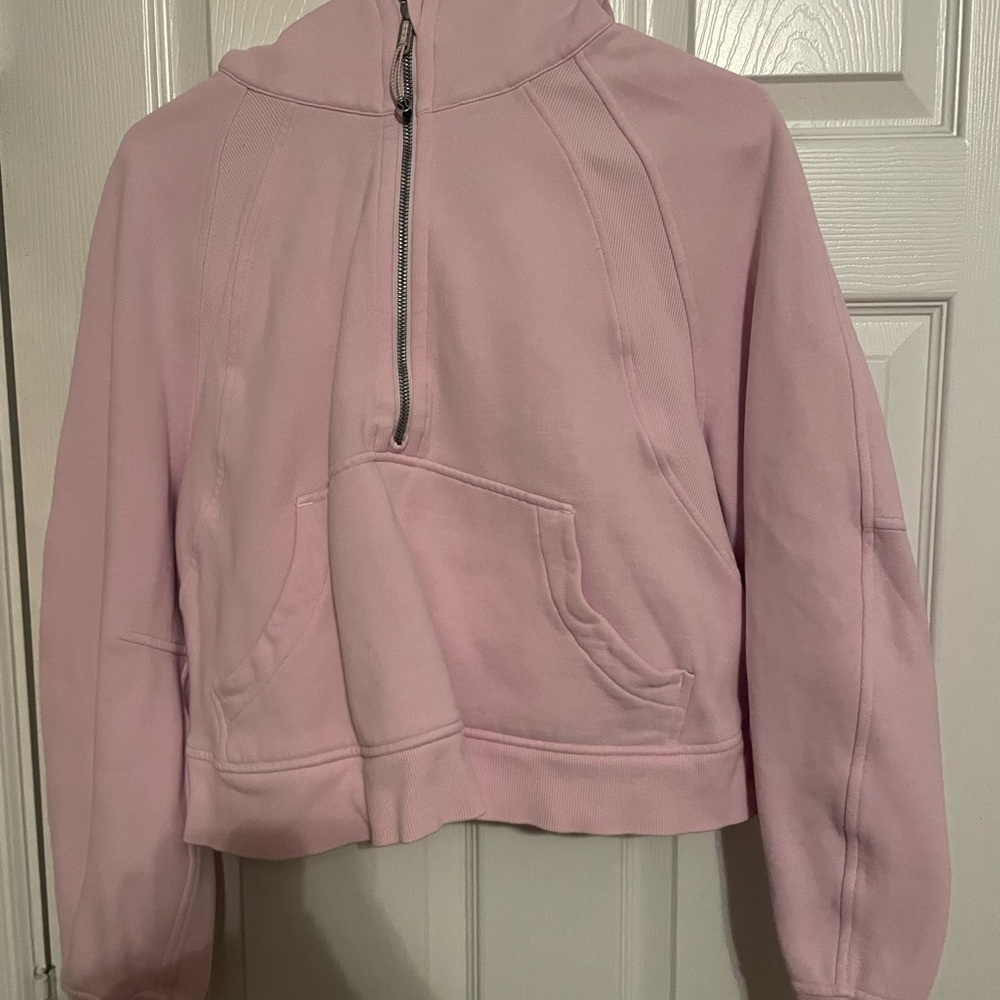 lululemon athletica Light Pink Women's Half-Zip Jacket
